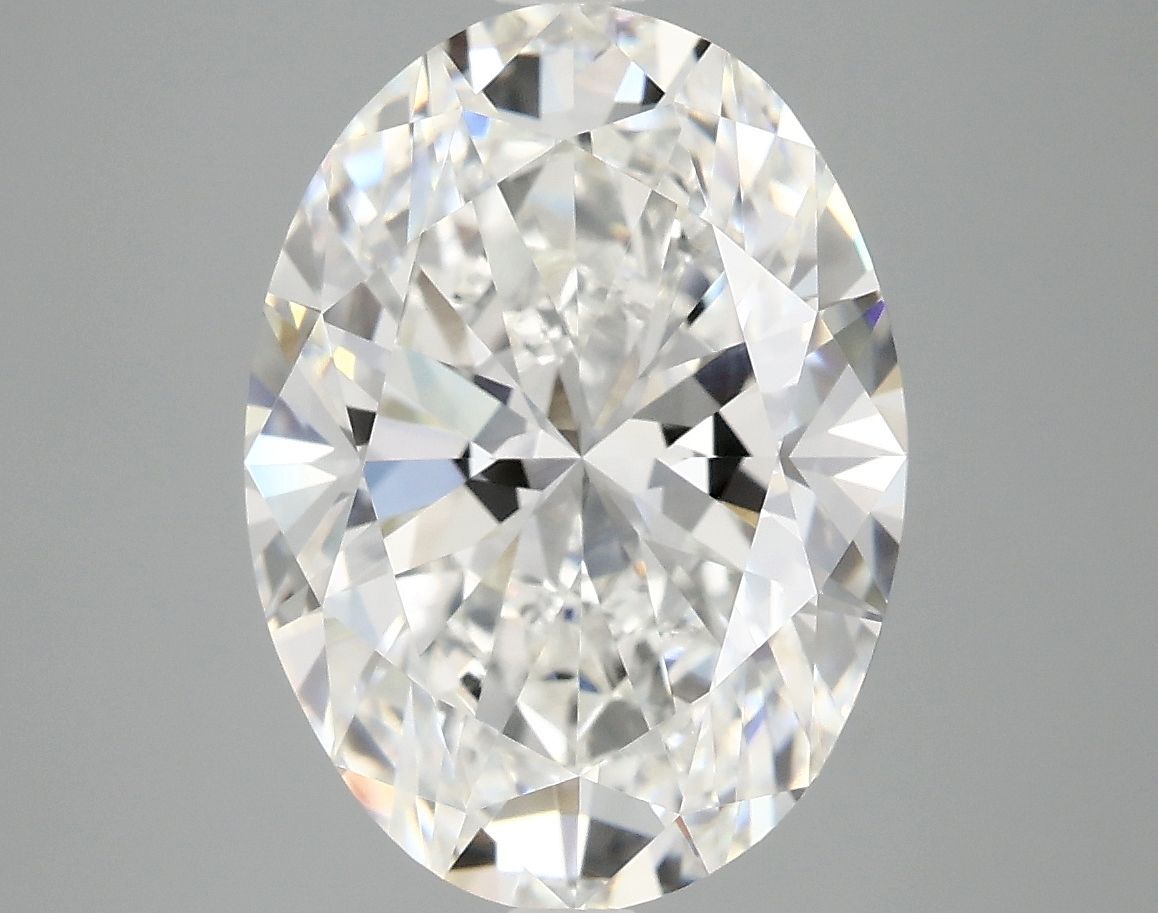 5.04 ct. oval Lab Grown Diamond front image