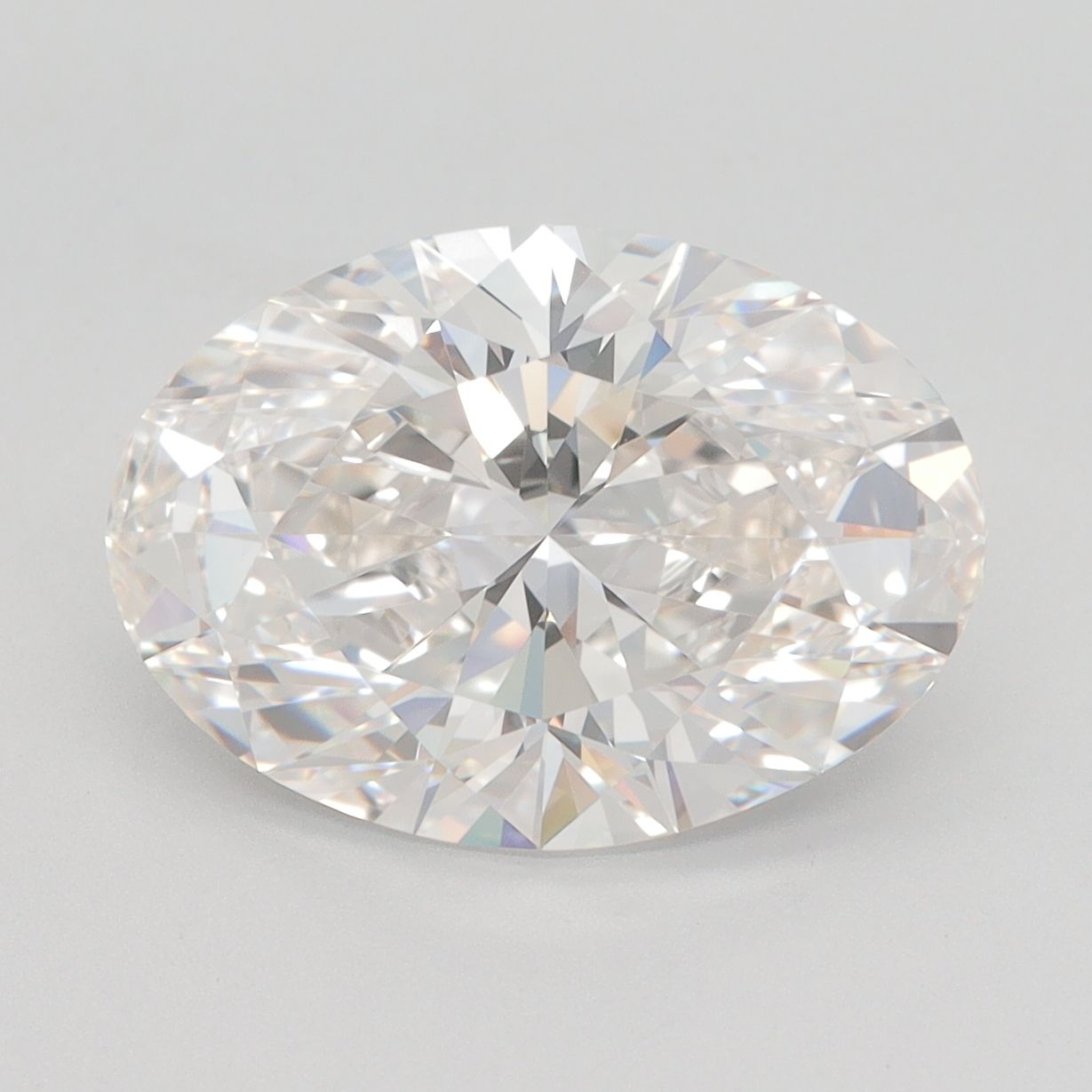 4.39 ct. oval Lab Grown Diamond front image
