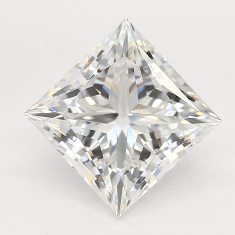 2.10 ct. princess Lab Grown Diamond front image