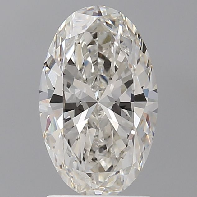 2.01 ct. oval Lab Grown Diamond front image