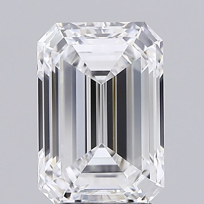 2.58 ct. emerald Lab Grown Diamond front image