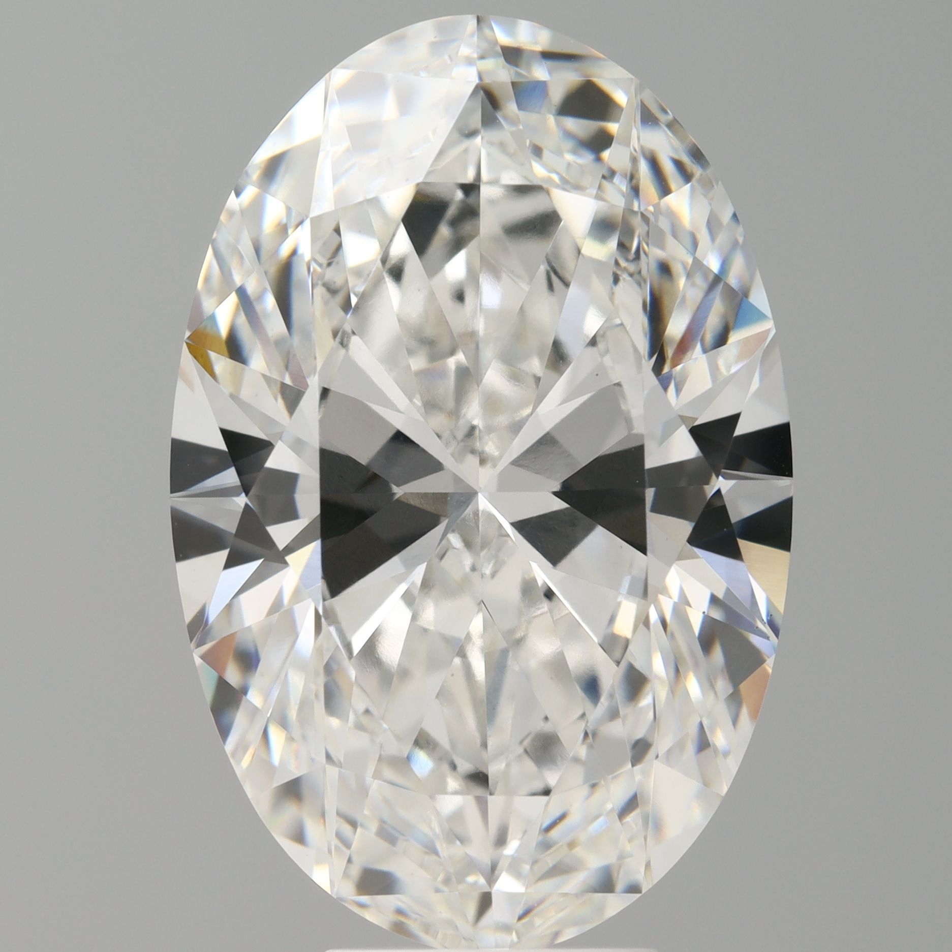 7.55 ct. oval Lab Grown Diamond front image