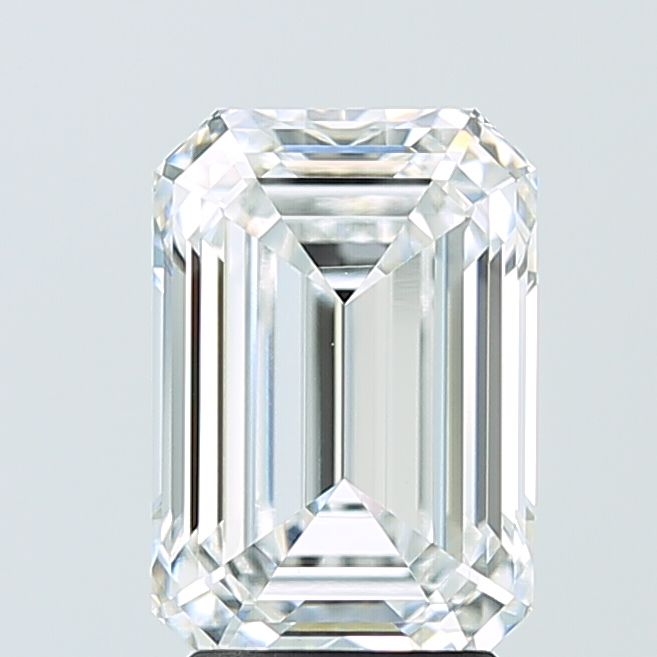 3.04 ct. emerald Lab Grown Diamond front image