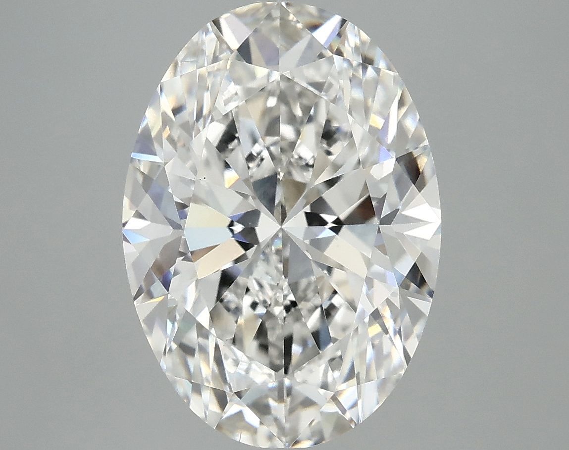 5.09 ct. oval Lab Grown Diamond front image