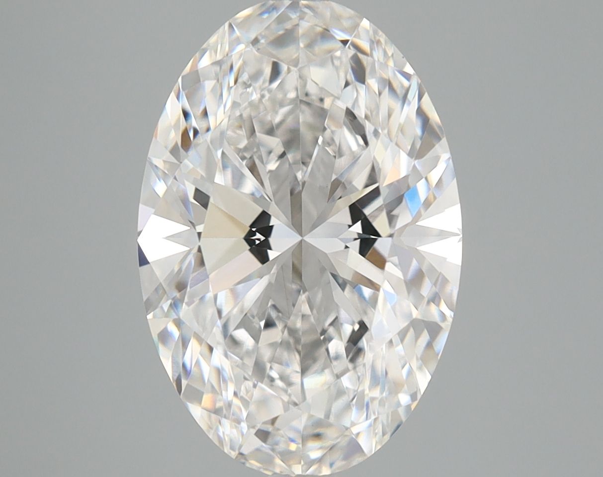 4.05 ct. oval Lab Grown Diamond front image