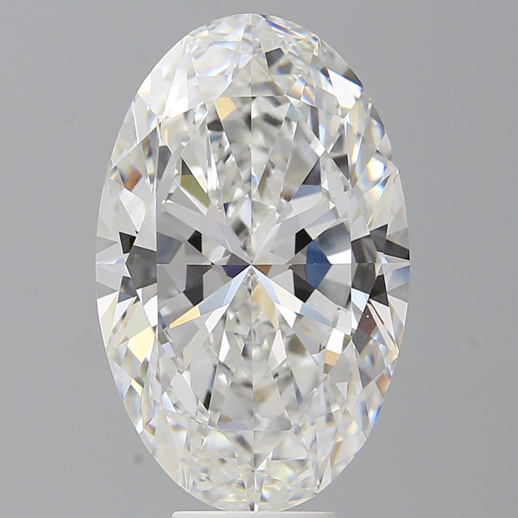 9.06 ct. oval Lab Grown Diamond front image