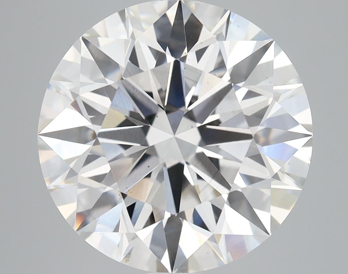 7.08 ct. round Lab Grown Diamond front image