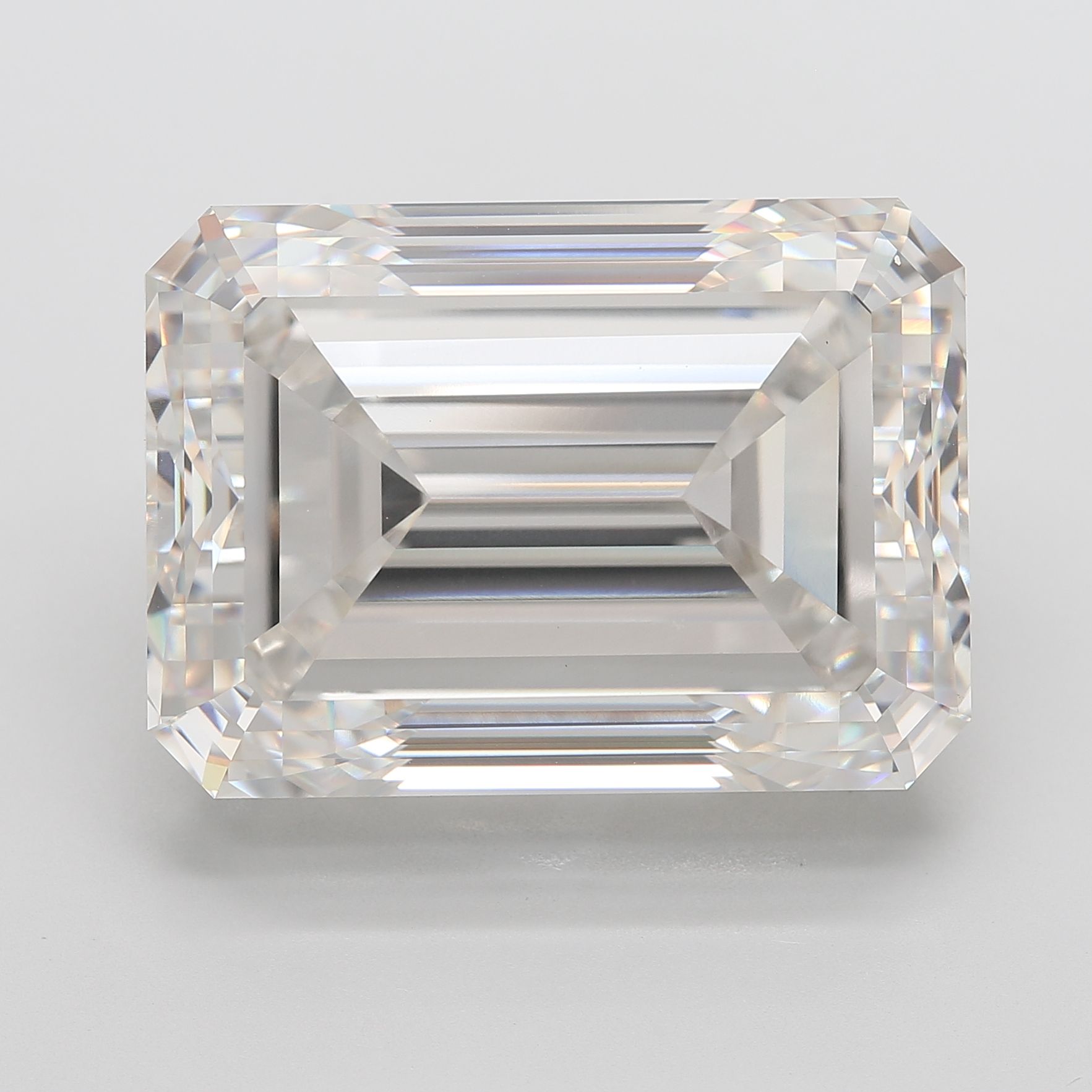 50.27 ct. emerald Lab Grown Diamond front image