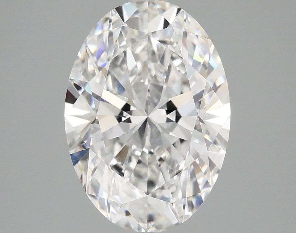 2.98 ct. oval Lab Grown Diamond front image
