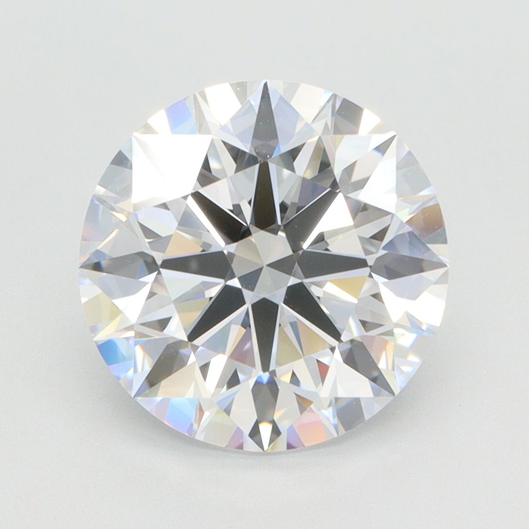 Diamant Rond 3.68 ct - Couleur D - Pureté VS1