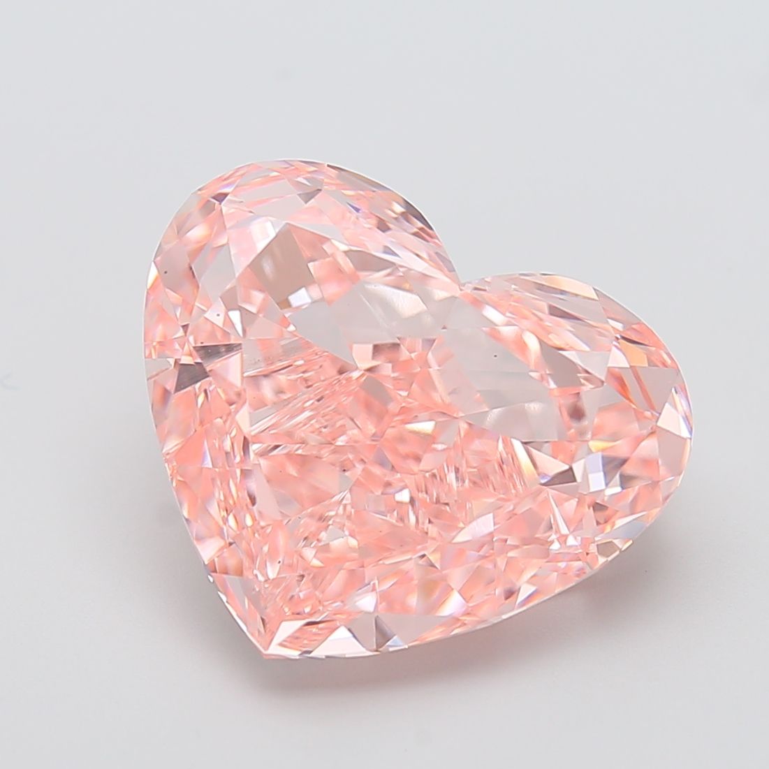 15.13 ct. heart Lab Grown Diamond front image
