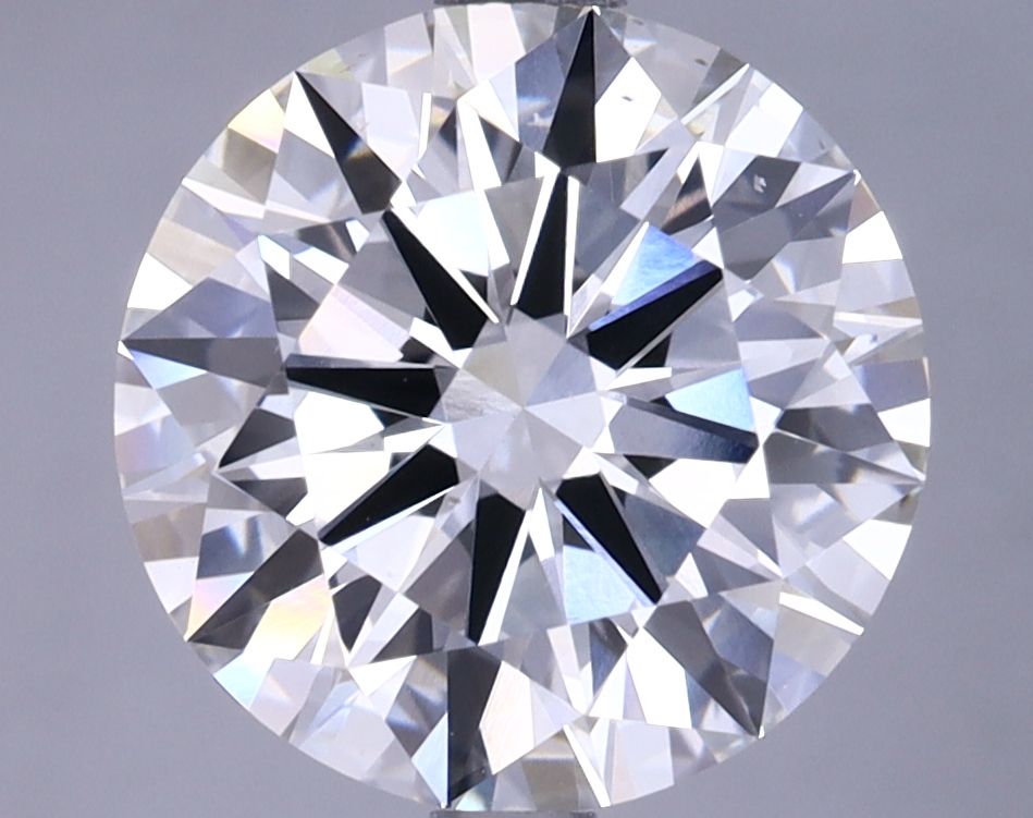 3.88 ct. round Lab Grown Diamond front image