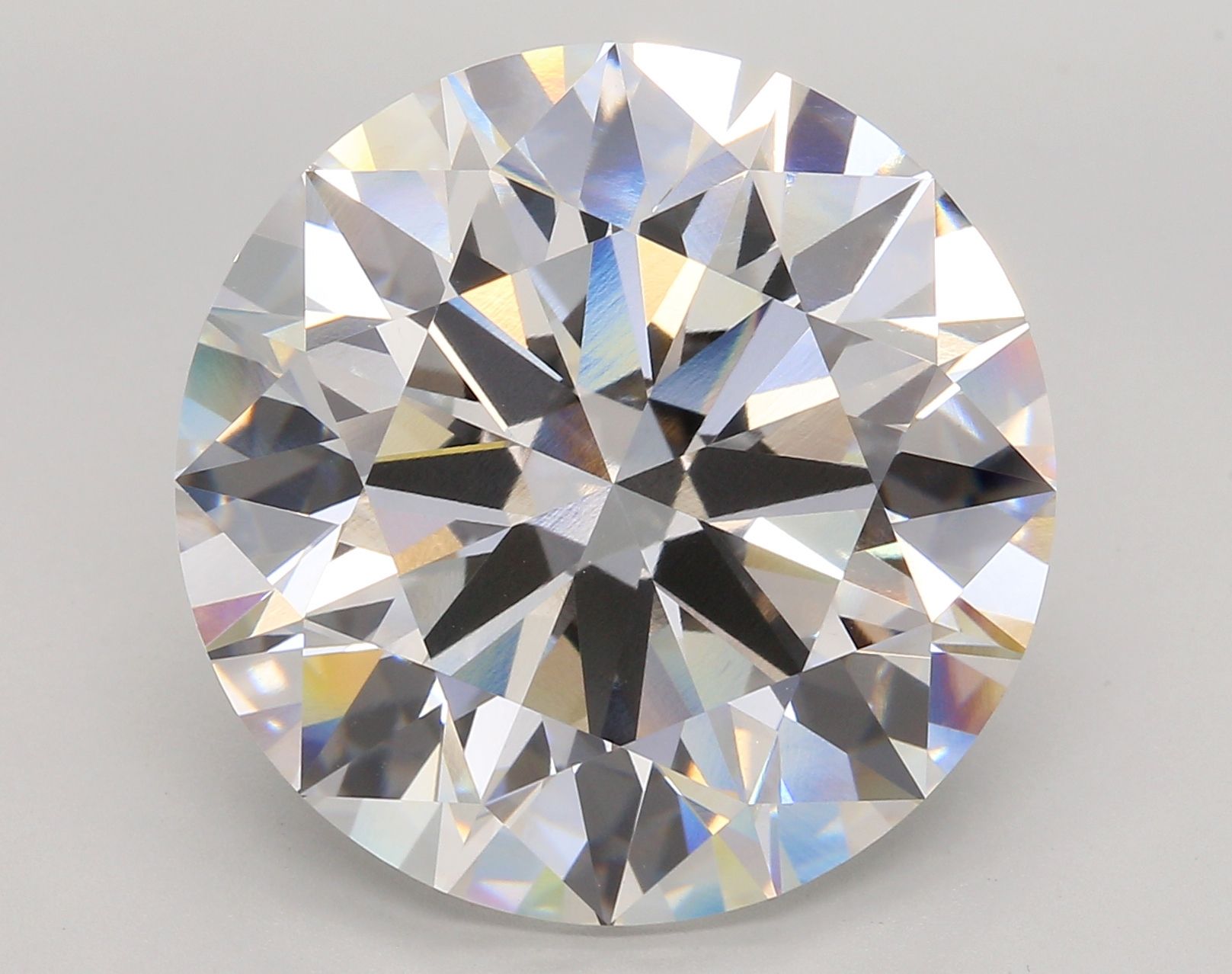 21.00 ct. round Lab Grown Diamond front image