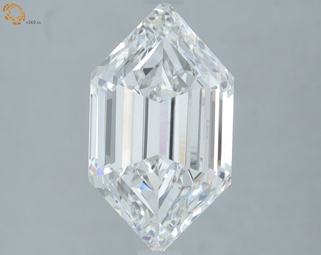 2.55 ct lab-grown Hexagonal Diamond