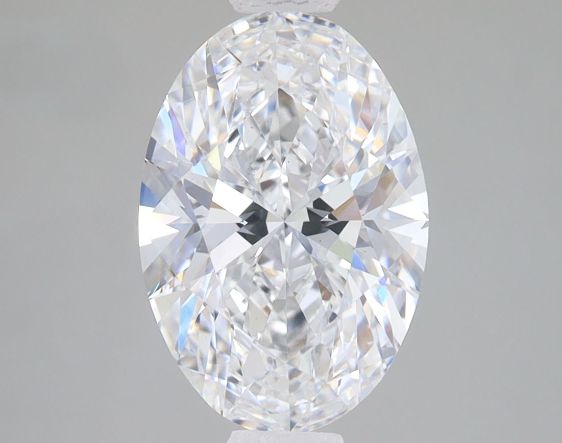 2.70 ct. oval Lab Grown Diamond front image