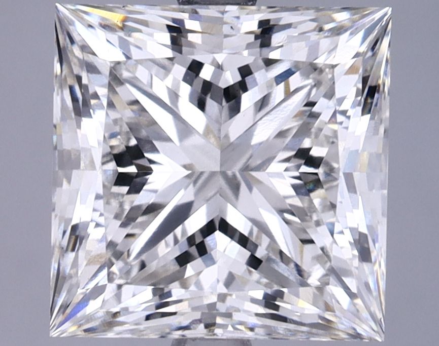 4.47 ct. princess Lab Grown Diamond front image