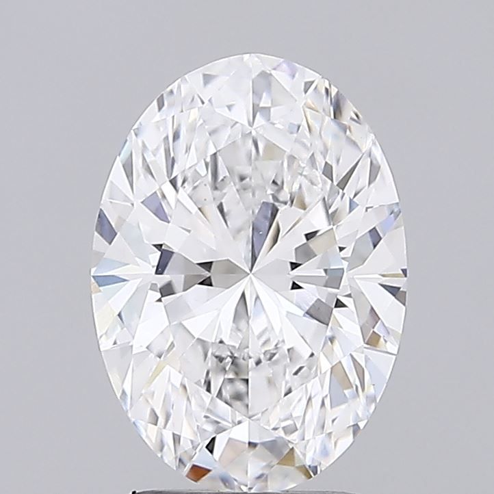 2.09 ct. oval Lab Grown Diamond front image