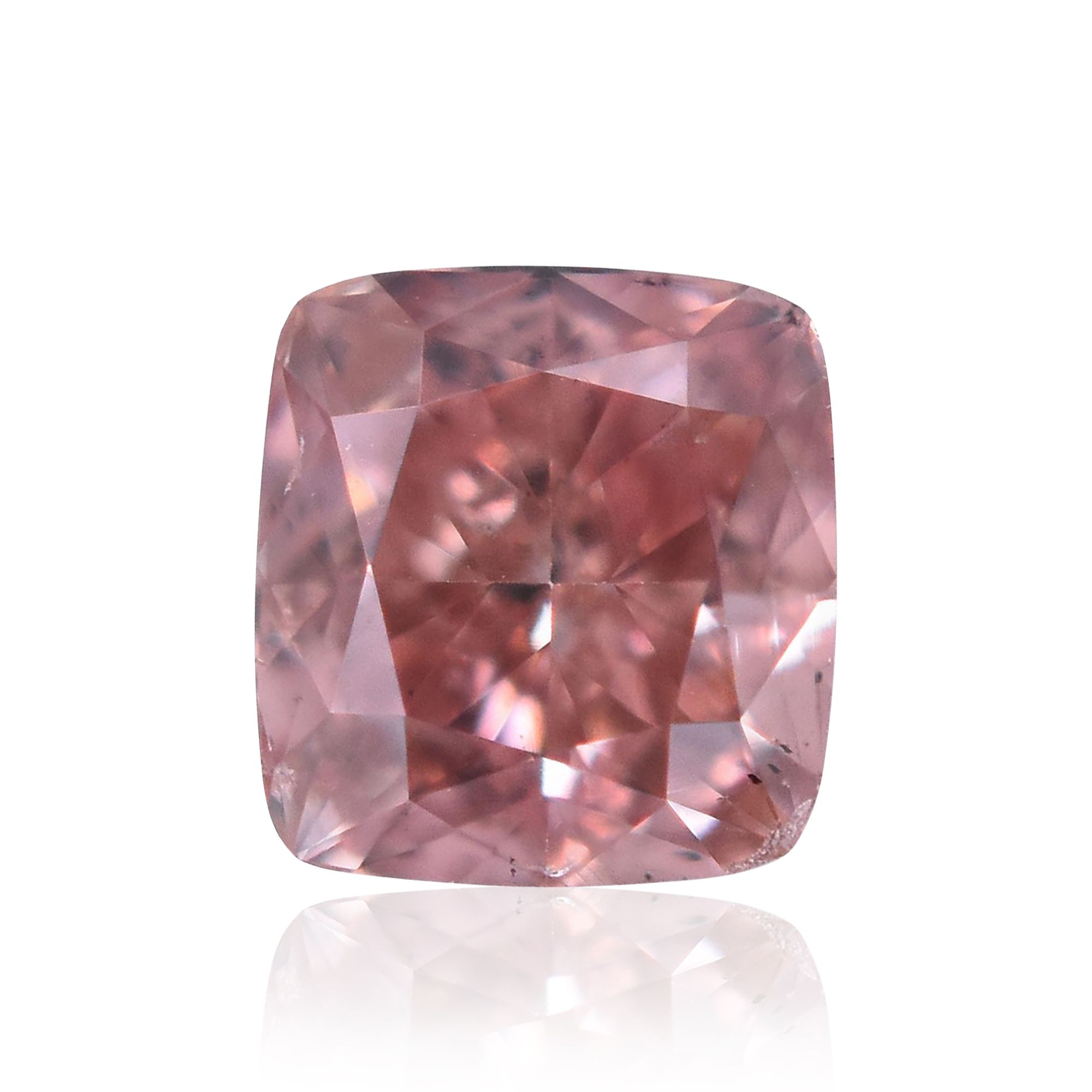 Diament 0.26 ct Fancy Orangey Pink/SI1