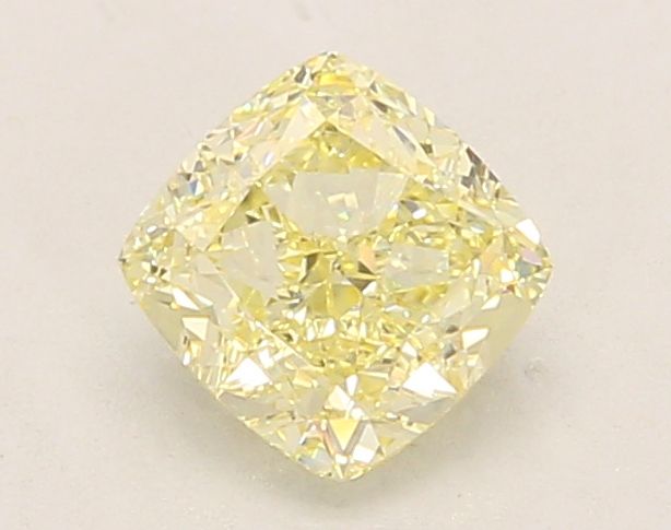 1.04 CT Fancy Light Yellow CUSHION MODIFIED