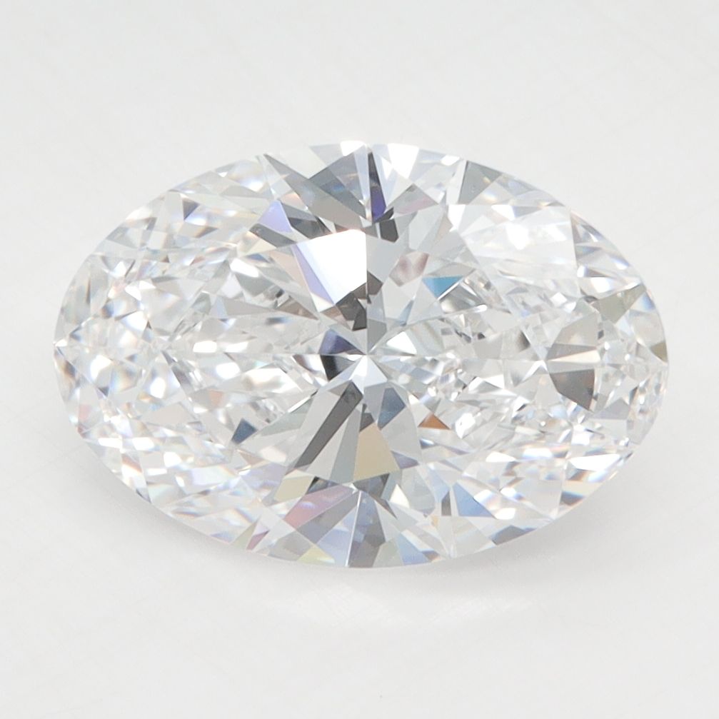 3.06 ct. oval Lab Grown Diamond front image
