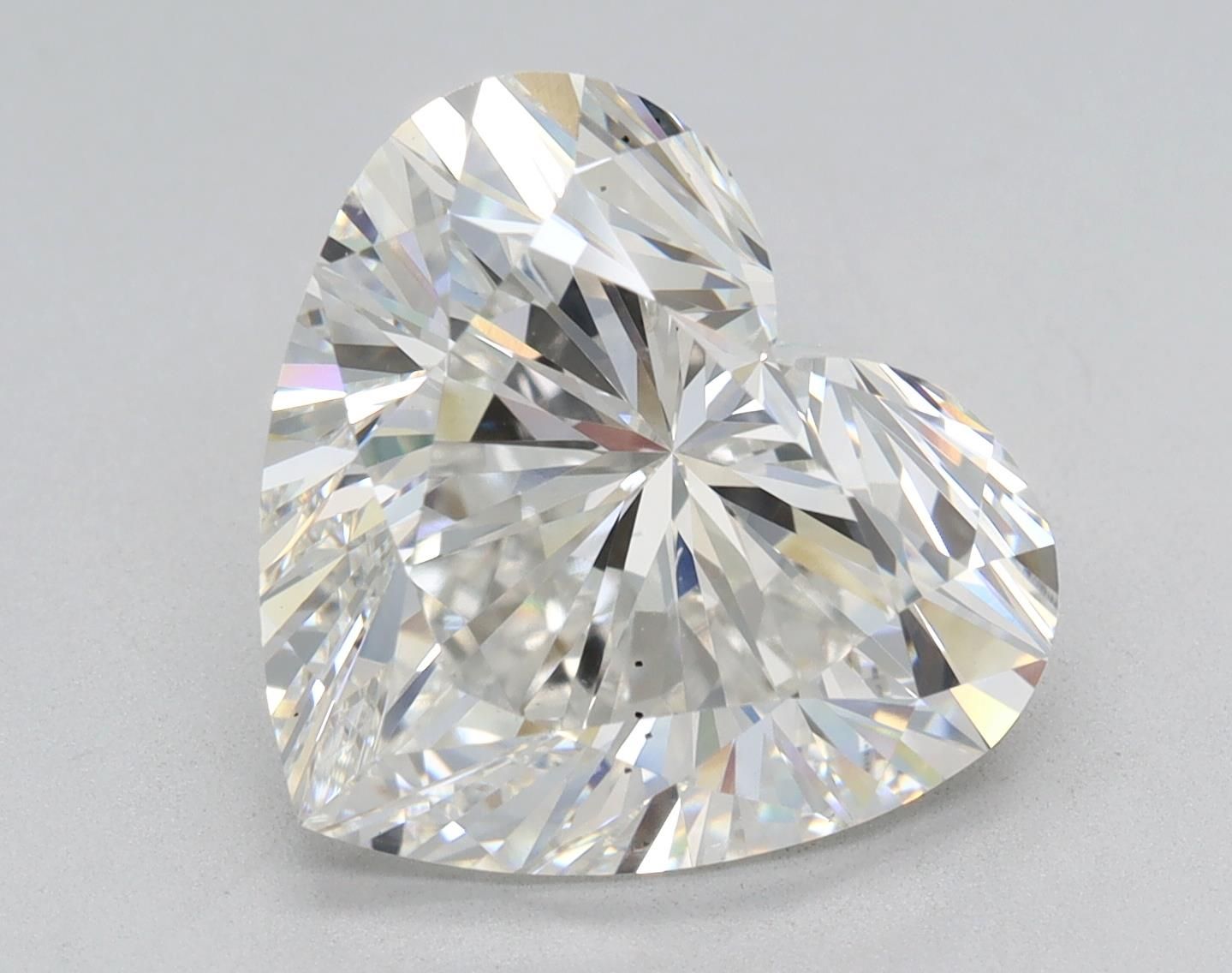 4.28 ct. heart Lab Grown Diamond front image