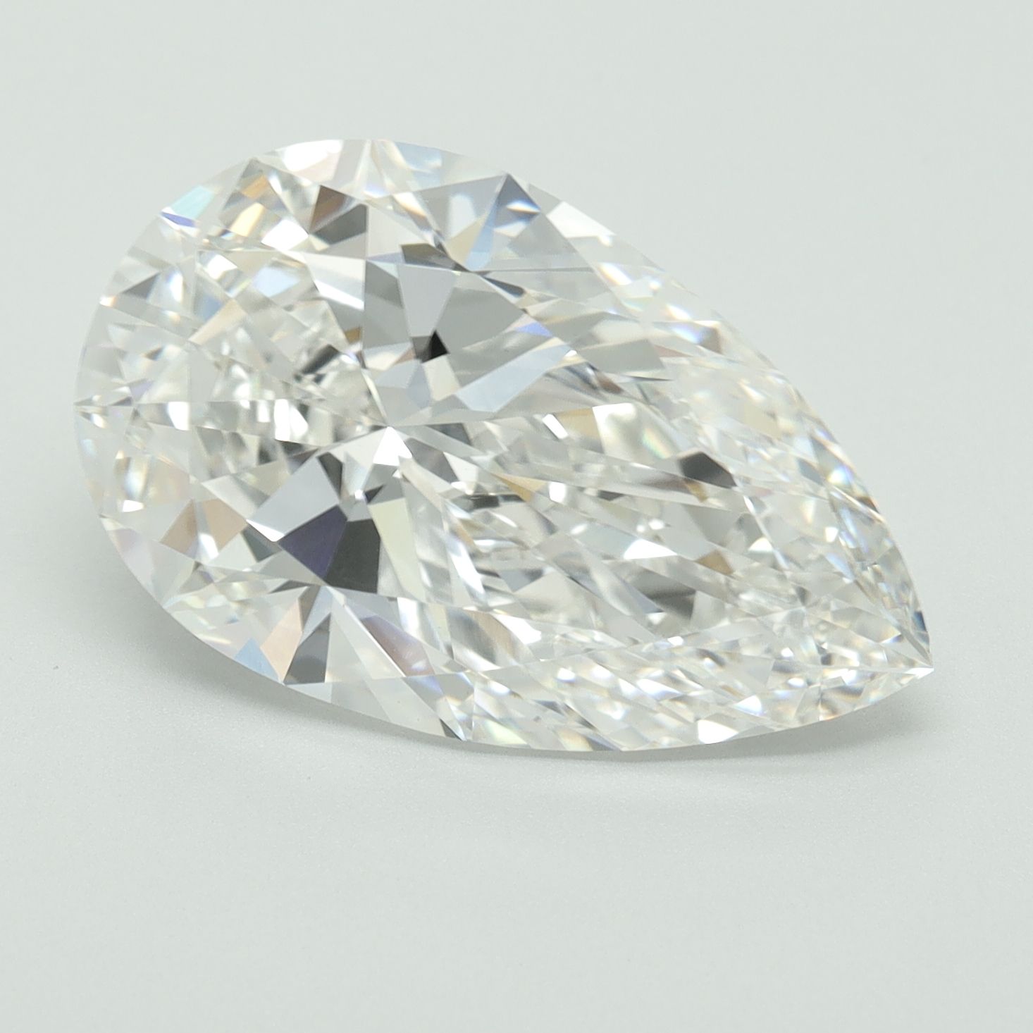7.03 ct. pear Lab Grown Diamond front image