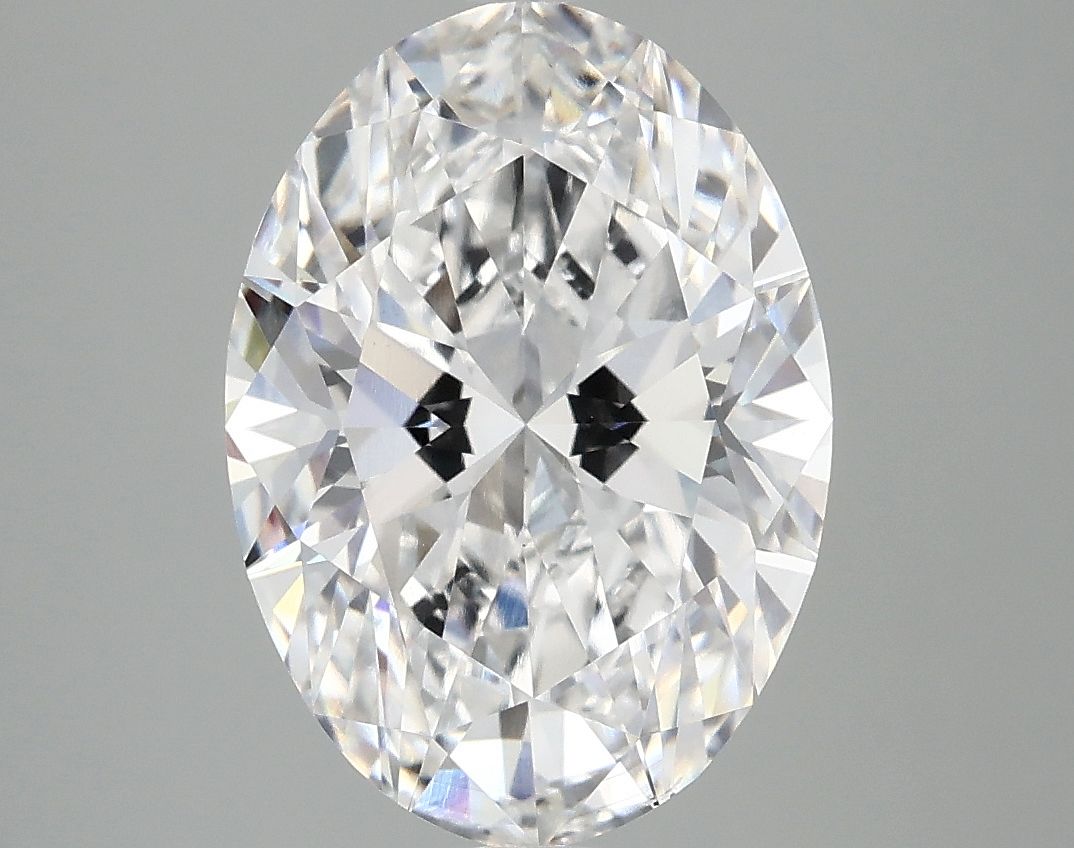 3.92 ct. oval Lab Grown Diamond front image