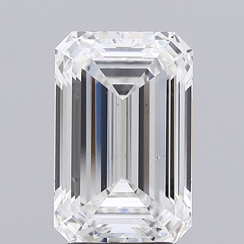 4.02 ct. emerald Lab Grown Diamond front image