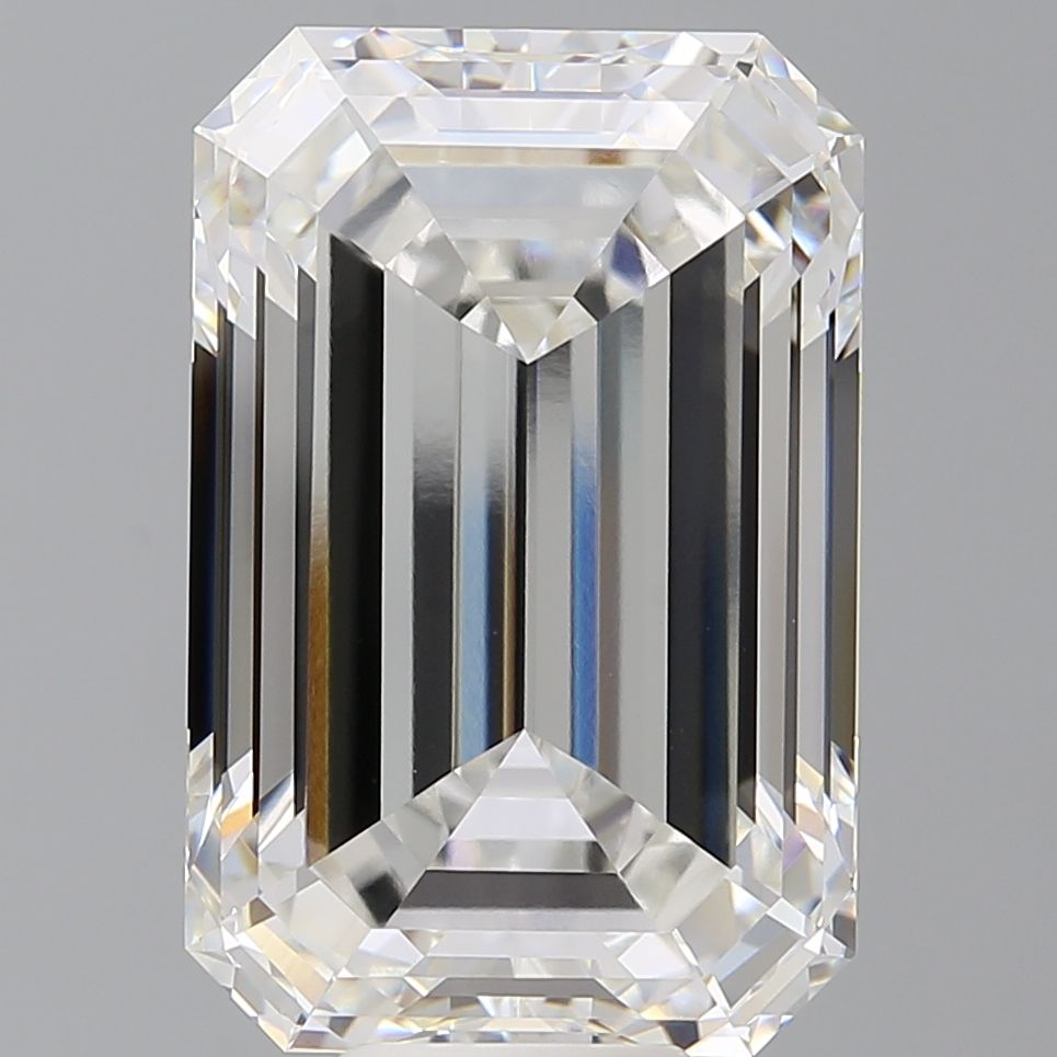 12.57 ct. emerald Lab Grown Diamond front image