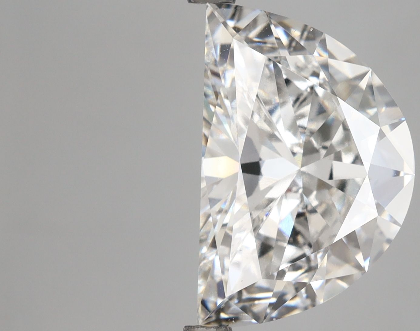 5.08 ct lab-grown Half moon Diamond