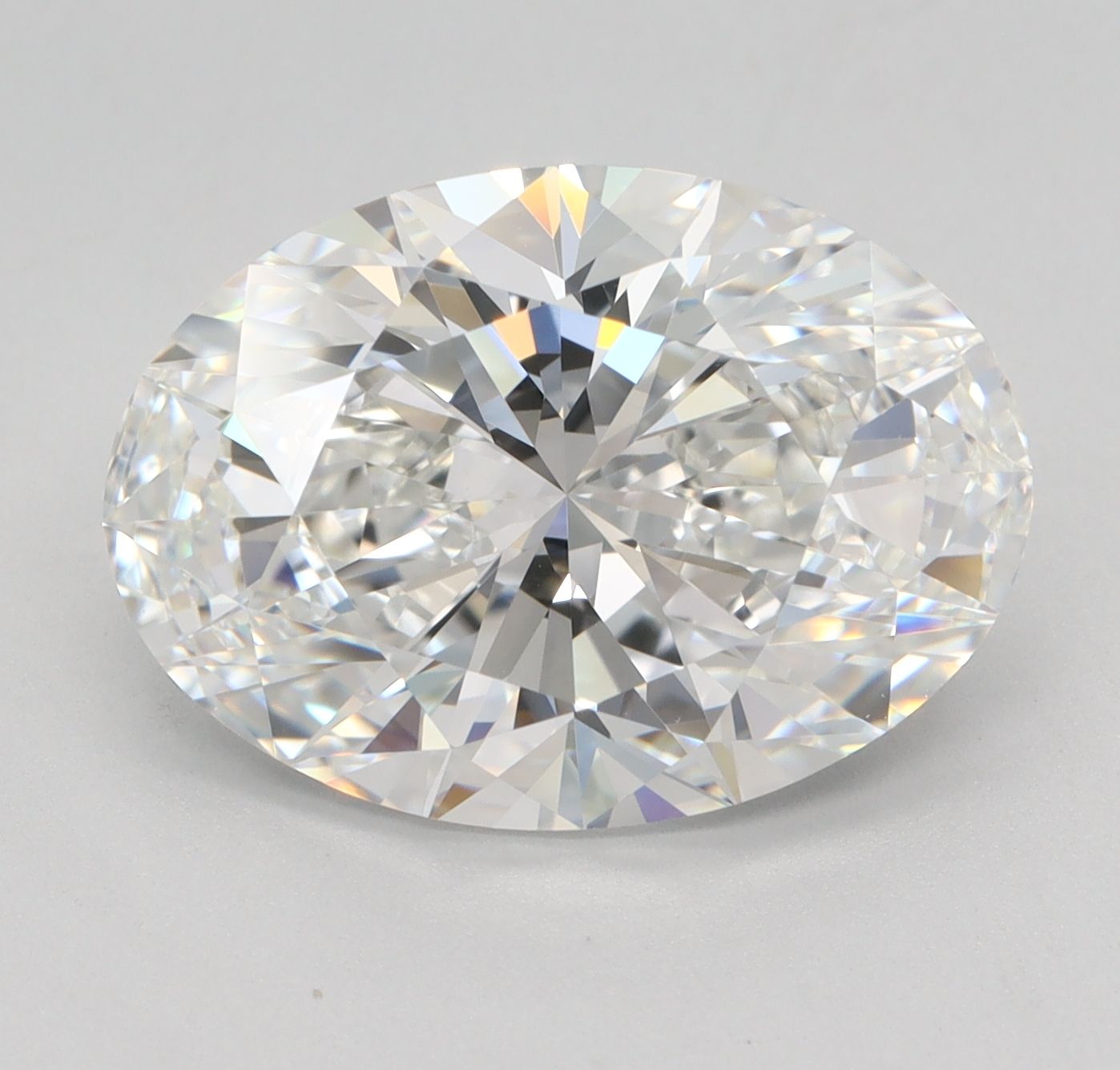 5.01 ct. oval Lab Grown Diamond front image