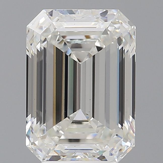 4.09 ct. emerald Lab Grown Diamond front image