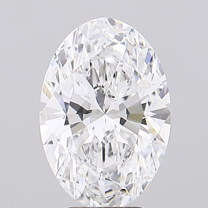 3.25 ct. oval Lab Grown Diamond front image