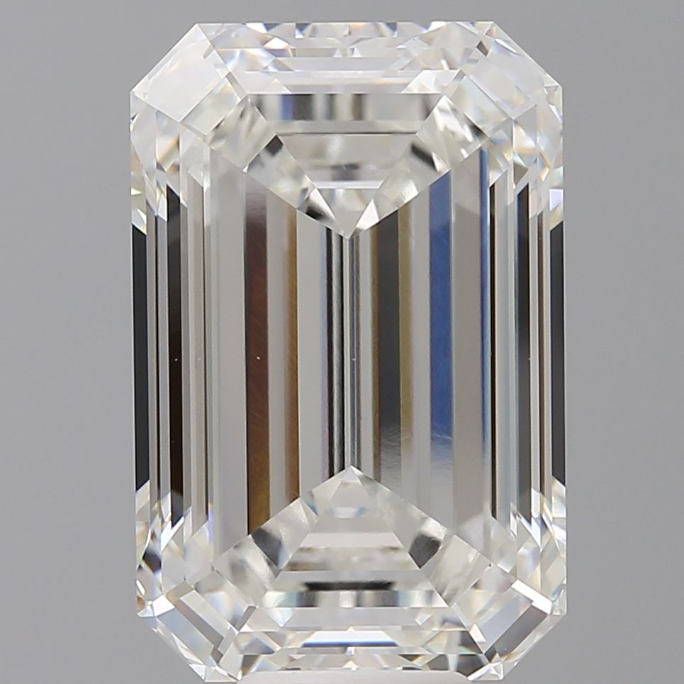 12.60 ct. emerald Lab Grown Diamond front image