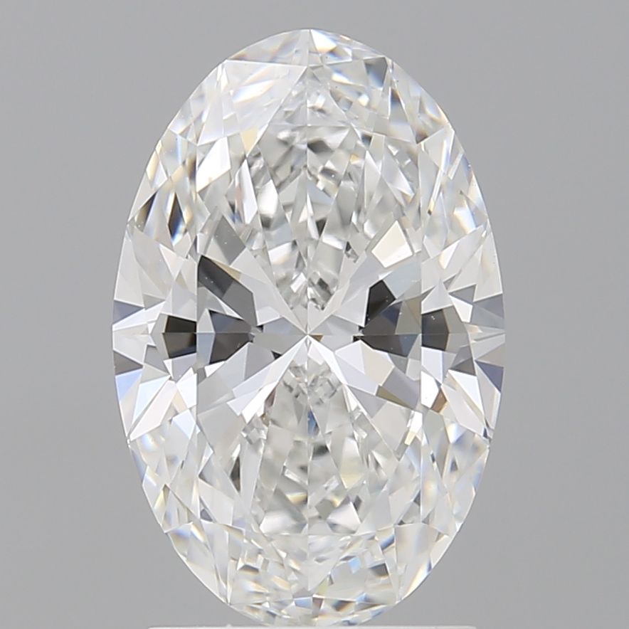 2.10 ct. oval Lab Grown Diamond front image
