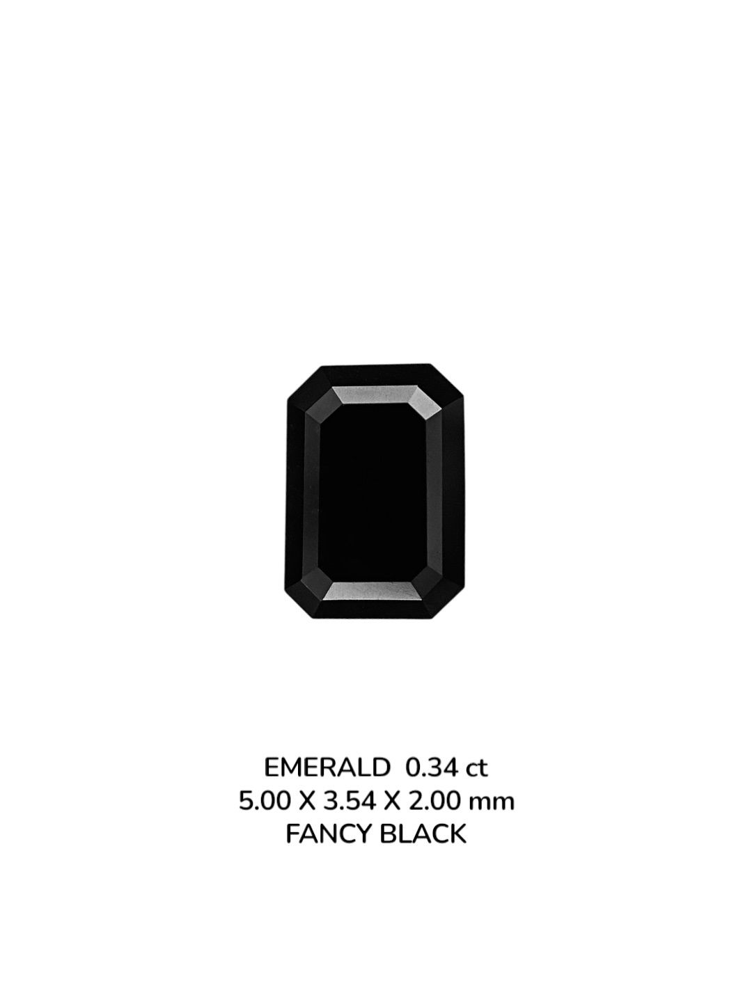 Diament 0.34 ct Fancy Black/VVS2