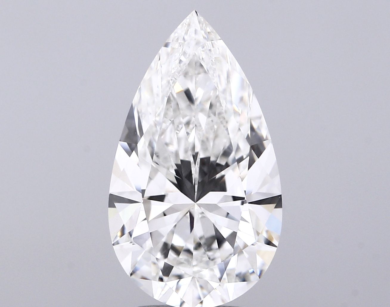 5.01 ct. pear Lab Grown Diamond front image