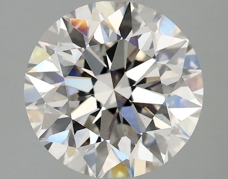 2.54 ct. round Lab Grown Diamond front image