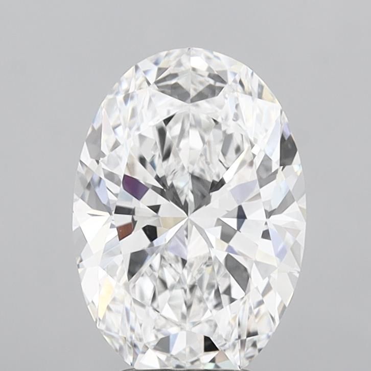 4.09 ct. oval Lab Grown Diamond front image