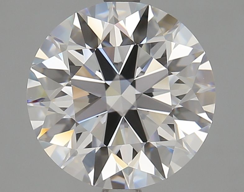 Diamant Rond 3.70 ct - Couleur D - Pureté VVS1