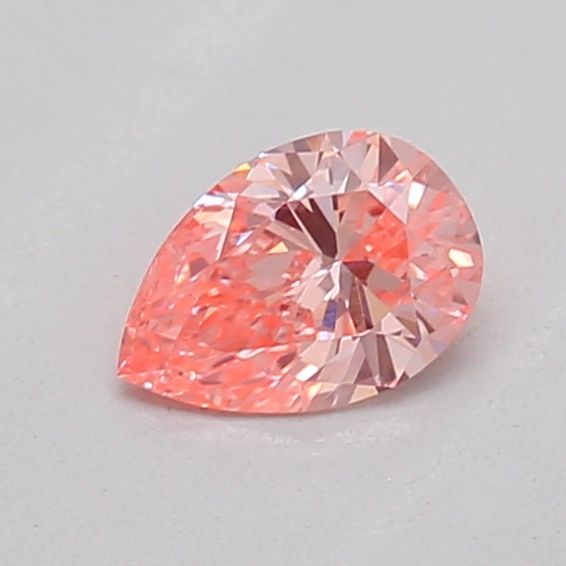 0.22 CT Fancy Vivid Pink PEAR