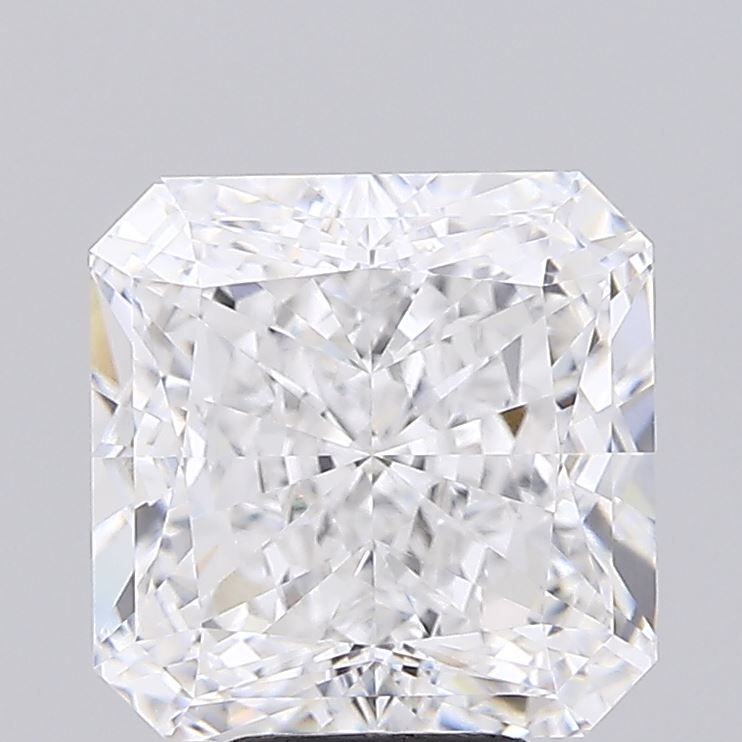 5.73 ct lab-grown Square radiant Diamond