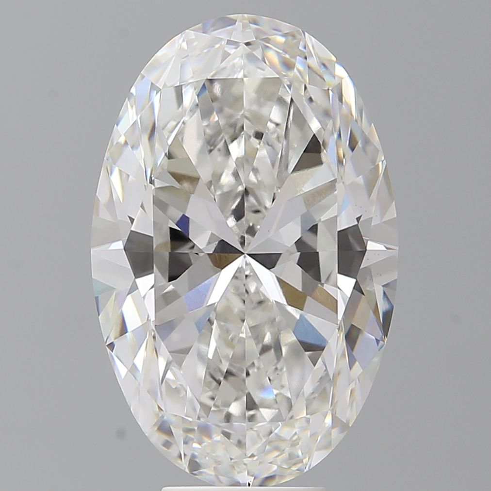 8.55 ct. oval Lab Grown Diamond front image