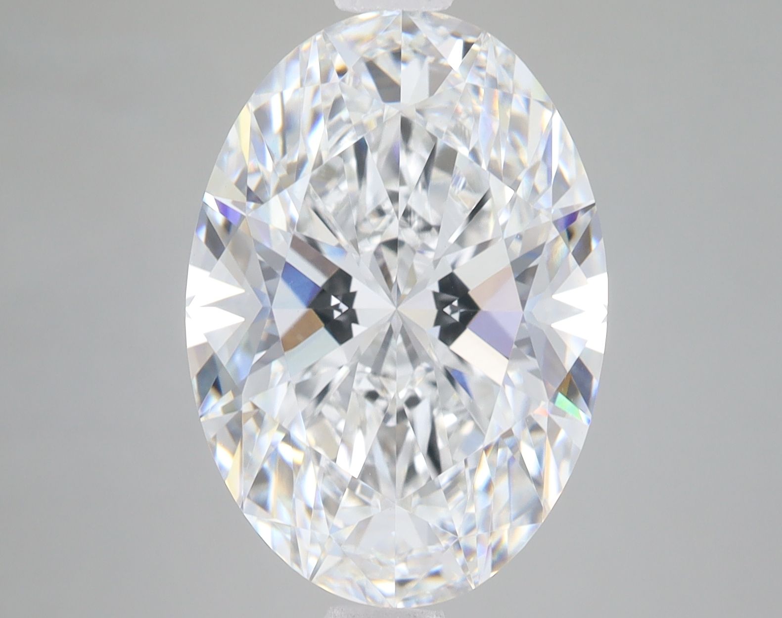 8.05 ct. oval Lab Grown Diamond front image