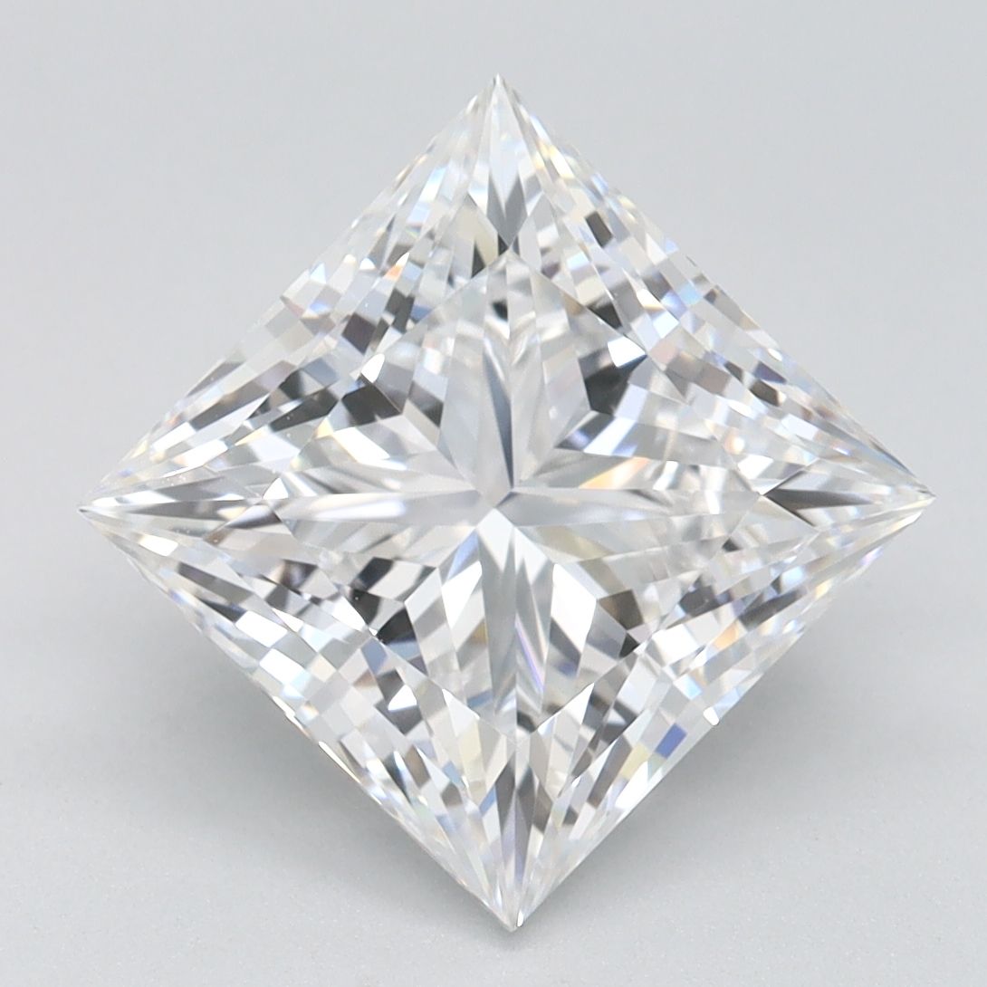 3.13 ct. princess Lab Grown Diamond front image