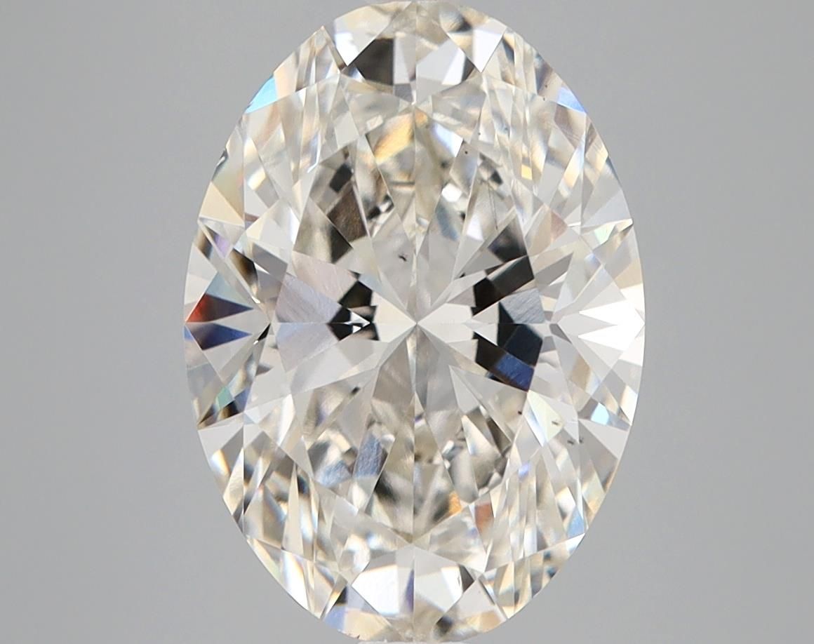 4.04 ct. oval Lab Grown Diamond front image