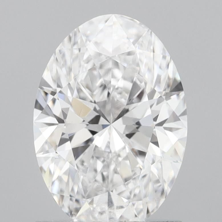 1.35 ct. oval Lab Grown Diamond front image