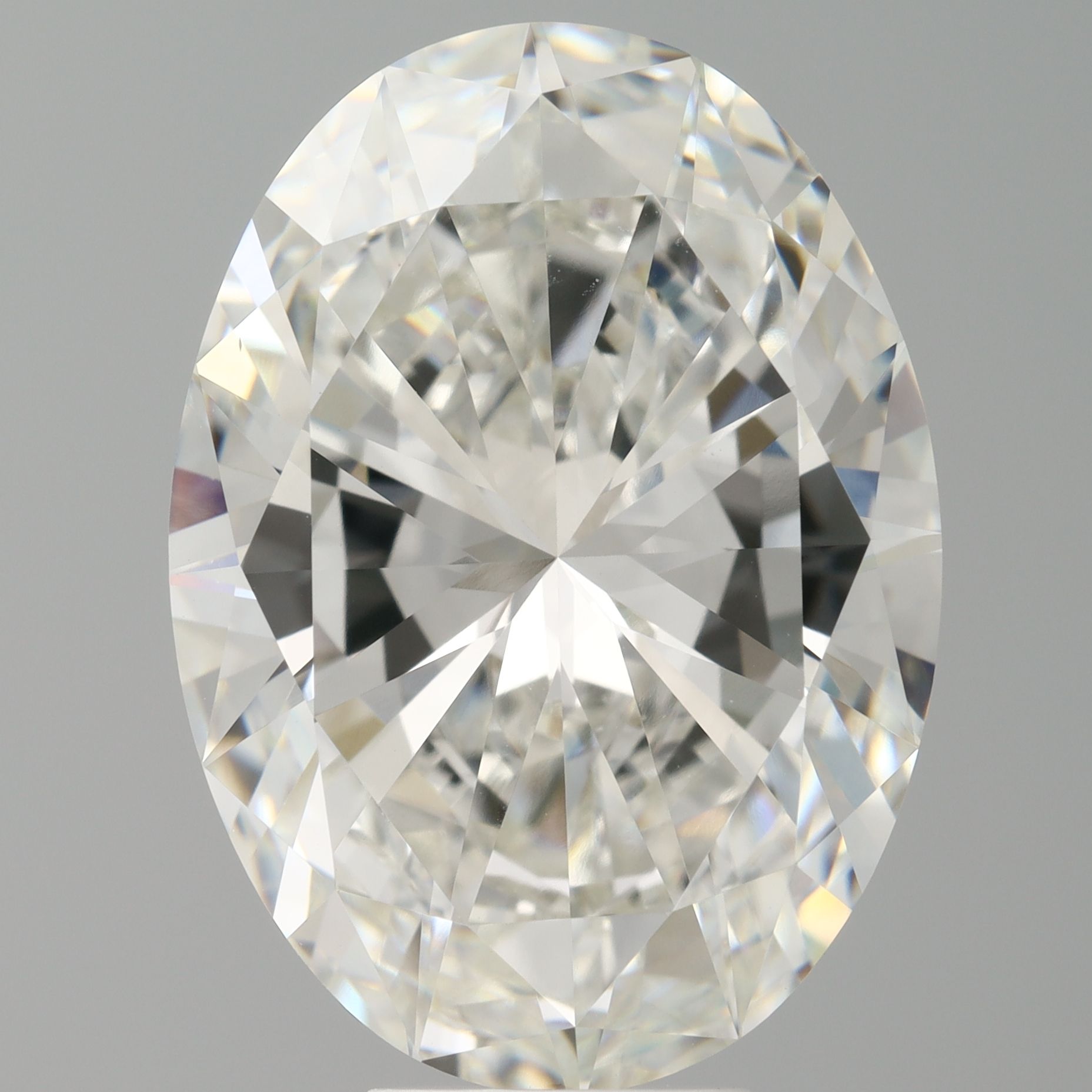 9.04 ct. oval Lab Grown Diamond front image