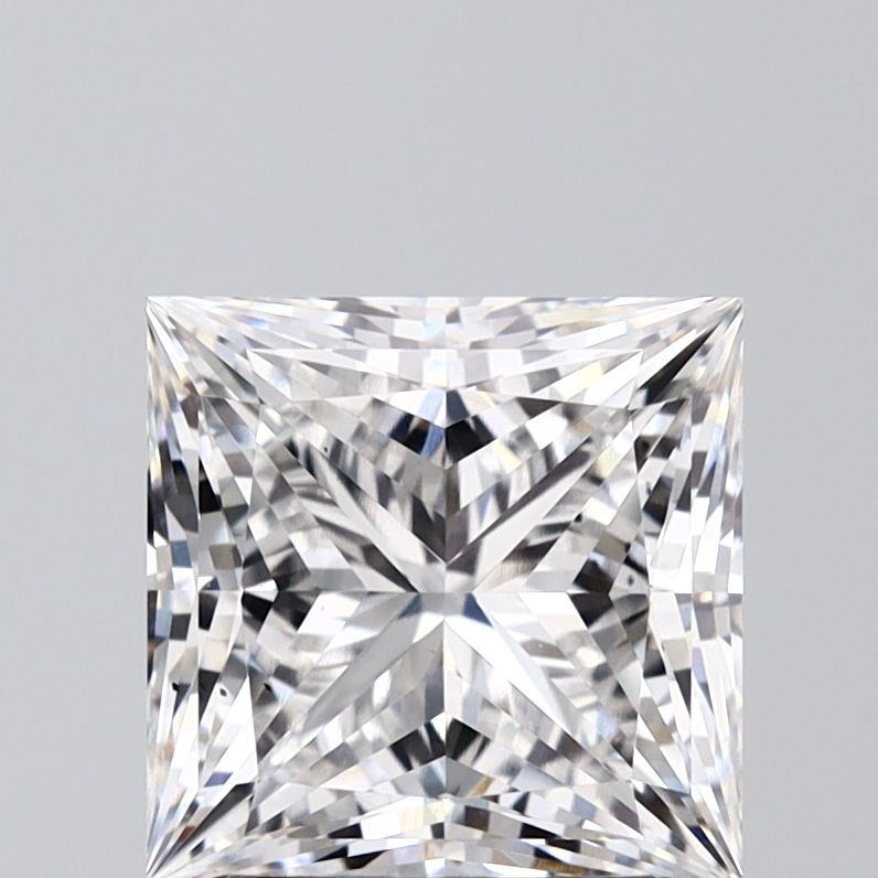 3.02 ct. princess Lab Grown Diamond front image