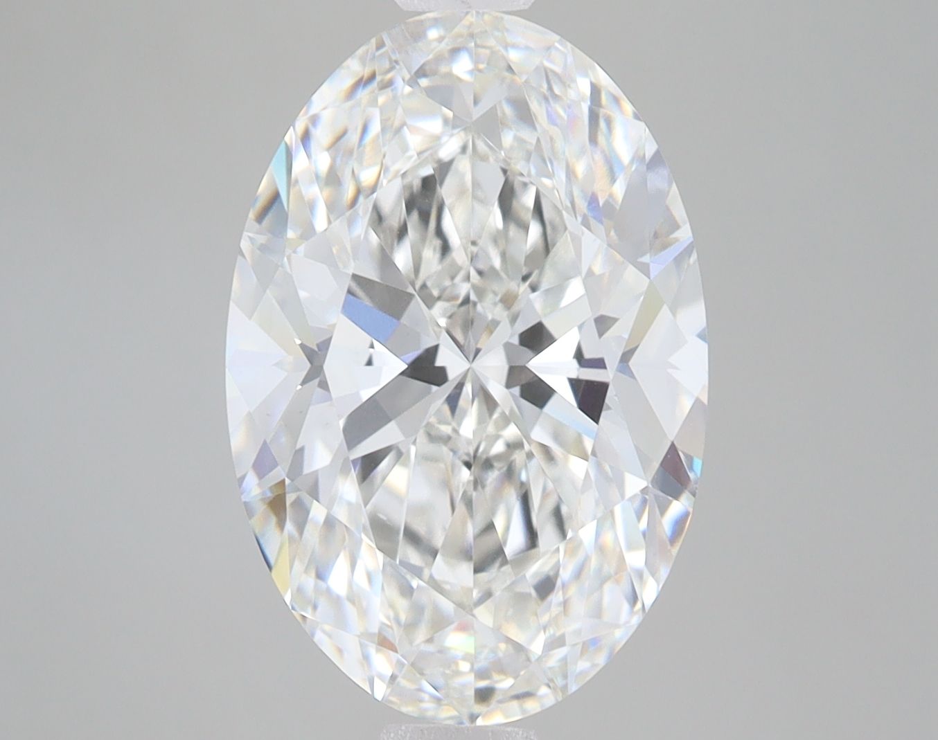 5.34 ct. oval Lab Grown Diamond front image